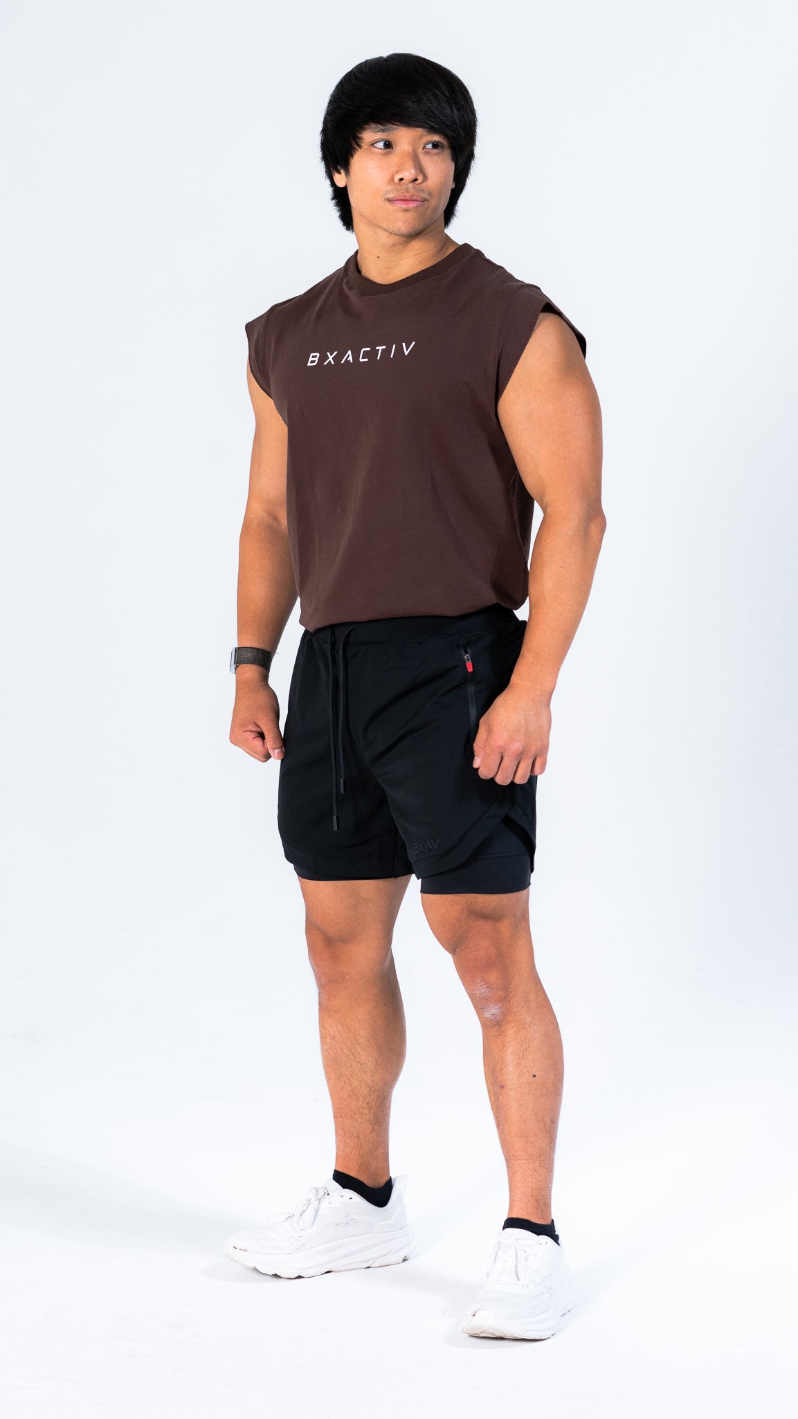 Lined Tech Shorts V2 5" Inseam (Black)